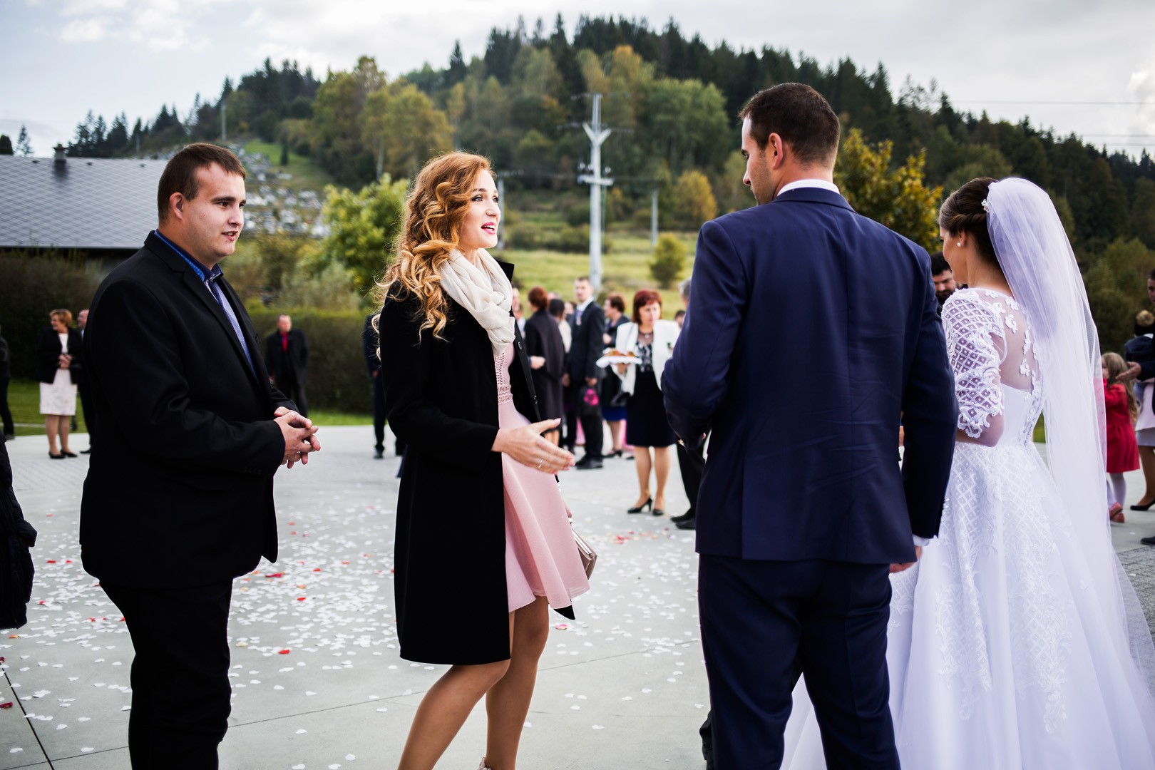 Fotografie zo svadby Editky a Maťka