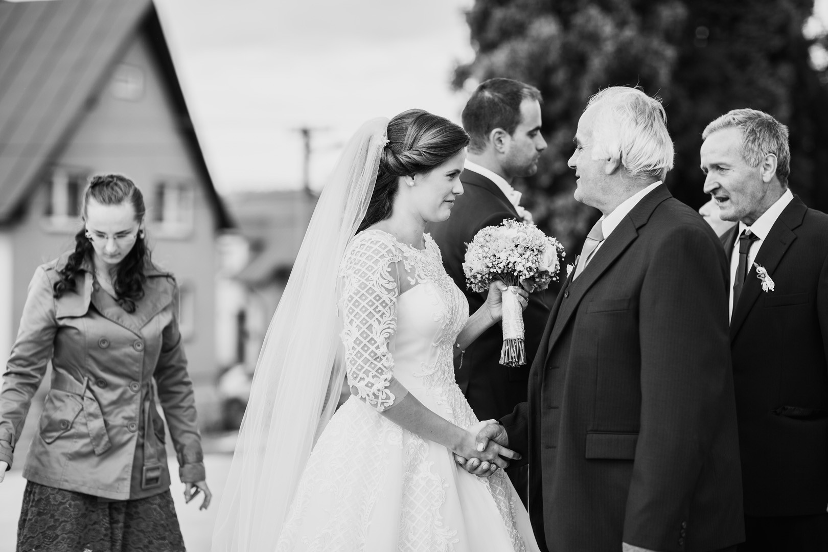 Fotografie zo svadby Editky a Maťka
