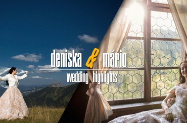 Svadobný zostrih zo svadobného dňa Denisky a Mária, ktorá sa konala na Oravskom hrade